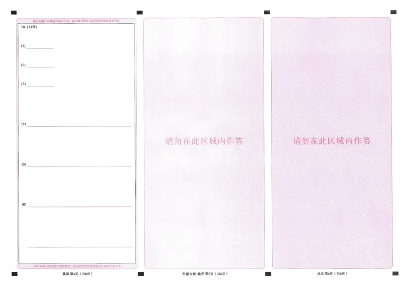 王后雄高考押题预测卷2024安徽专版答题卡_2024高考押题卷_22024王hou雄_（新高考）2024王后雄押题预测卷（分科版）_2.数学