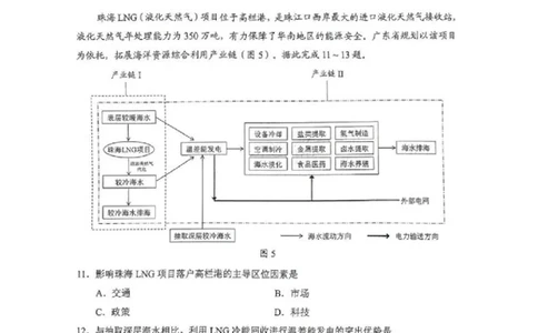 2024届广东省广州市高三二模地理试题+答案(1)_2024年4月_024月合集_2024届广东省广州市普通高中高三下学期二模物理试卷