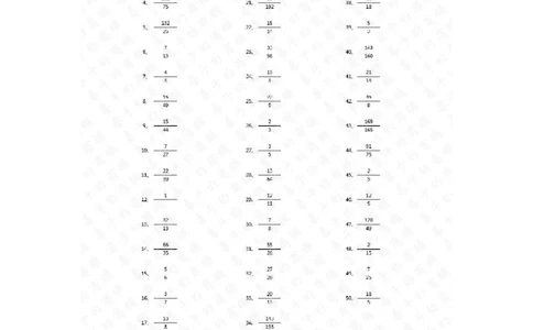 分数除法第71~90篇（高级）答案_编码0121-6年级数学口算计算_口算题（适合6年级）(1)_分数-除法（200篇）_（分数）除法高级（100篇）