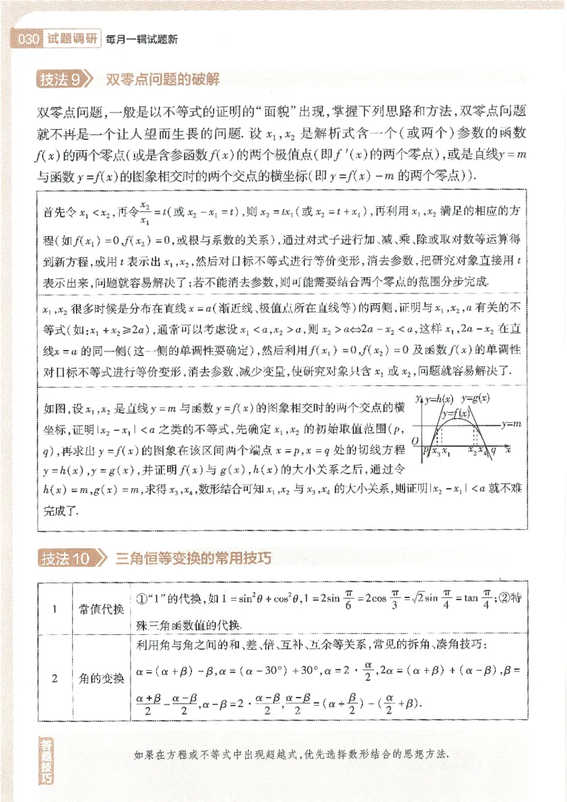 试题调研第十辑文数_2023高考押题卷_试题调研8910期考前推荐看的三期_试题调研第十期考前抢分必备_试题调研第十辑