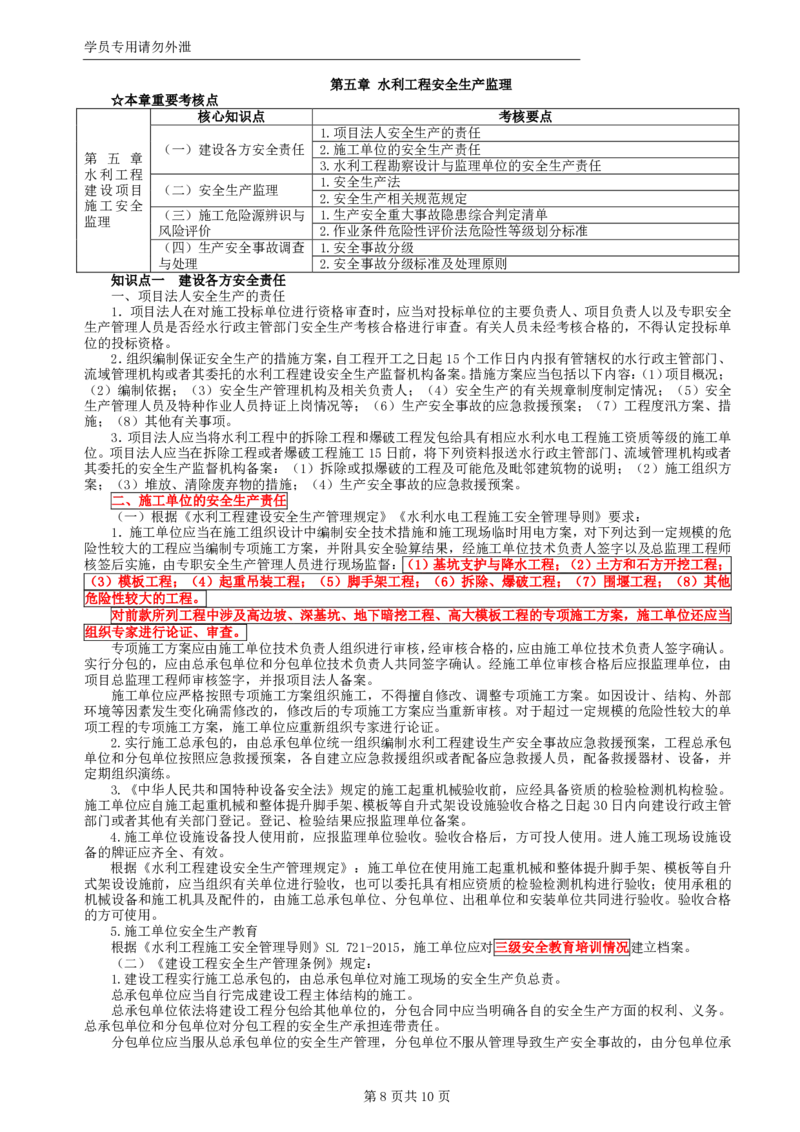 WM_HQ-水利案例-考前十页纸_监理工程师_2025监理工程师_2025年监理工程师-各大机构_2025年监理-水利案例_06.考前十页纸