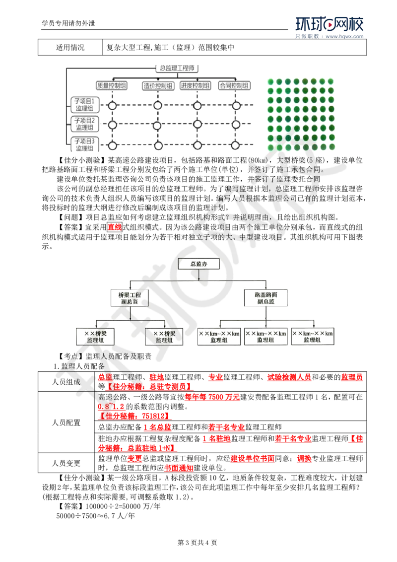 WM_09.基本知识点七工程监理机构及监理人员职责、监理工作制度及监理工作程序(一)_监理工程师_2025监理工程师_2025年监理工程师-各大机构_2025年监理-交通案例_01.精讲班-李.毅佳_讲义
