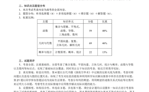 数学高三命题报告_2023年8月_01每日更新_17号_2024届天一大联考顶尖计划高中毕业班第一次考试_天一大联考顶尖计划2024届高中毕业班第一次考试数学