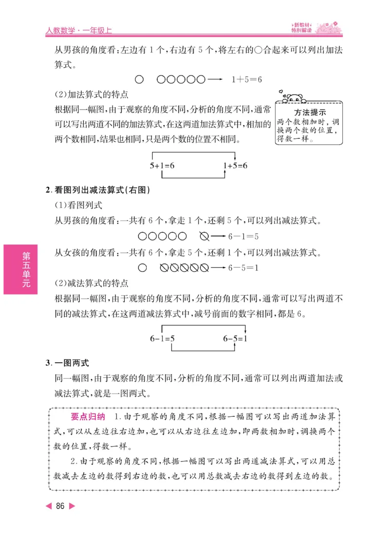 《小学教材特别解读》数学1年级上册（RJ）_一年级上下册资料_小学一年级学习资料-25年更新版_1-03、小学一年级数学上册_人教版_10、电子书籍