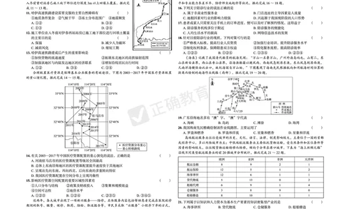 新高考《正确小卷》2024总复习地理质检卷2_2024高考押题卷_72024正确教育全系列_2024年正确小卷全系列_（新高考）2024《正确小卷&middot;复习质检卷》（九科全）各两套