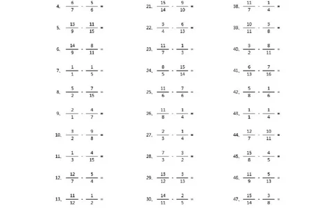 分数减法第71~90篇（高级）_编码0121-6年级数学口算计算_口算题（适合5年级）_分数-减法（200篇）_（分数）减法高级（100篇）