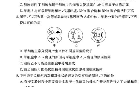 生物试卷（长郡高三2）(1)_2023年10月_0210月合集_2024届湖南省长沙市长郡中学高三上学期月考卷（二）_2024届湖南省长沙市长郡中学高三上学期月考卷（二）生物
