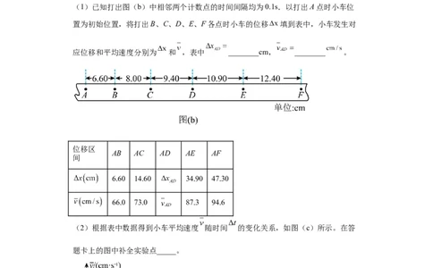 专题17力学实验(解析版)_赠送：2008-2024全套高考真题_高考物理真题_送高考物理五年真题(2019-2023)分项汇编（全国通用）