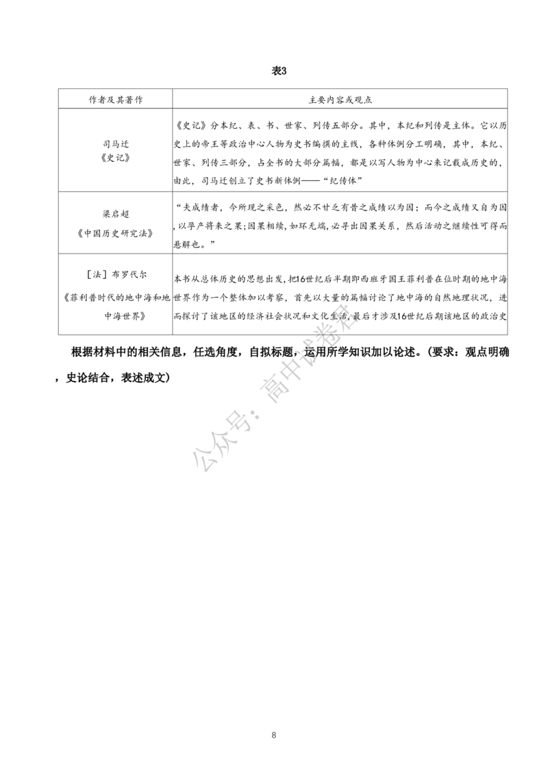 湖北省部分名校2023-2024学年高三上学期新起点8月联考历史_2023年8月_01每日更新_24号_2024届湖北省部分名校高三上学期新起点8月联考