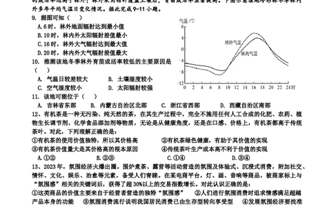 高2021级高三文综试题(1)_2023年10月_0210月合集_2024届四川省成都市列五中学高三上学期10月月考_四川省成都市列五中学2024届高三上学期10月月考文综