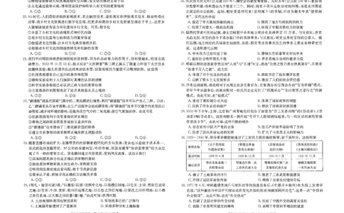 2023江西省高三金太阳3月联考4003C文综(1)_2024年2月_022月合集_2023届江西省高三金太阳3月联考4003C全科
