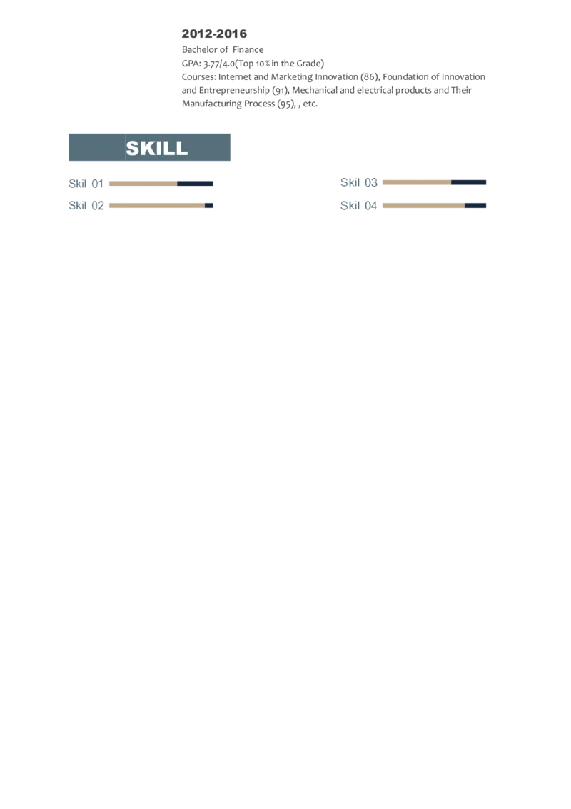 2高端简洁英文CV简历(52)_各类简历_简历模板(1)_英文简历模版86套2025版_