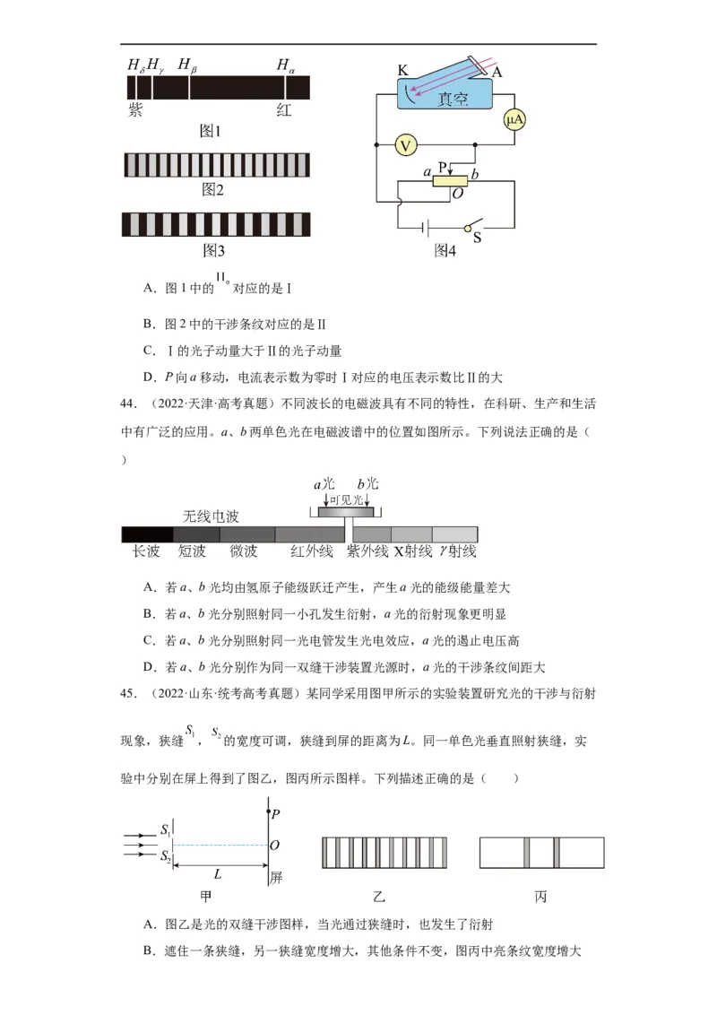 专题14光学(原卷版)_赠送：2008-2024全套高考真题_高考物理真题_送高考物理五年真题(2019-2023)分项汇编（全国通用）