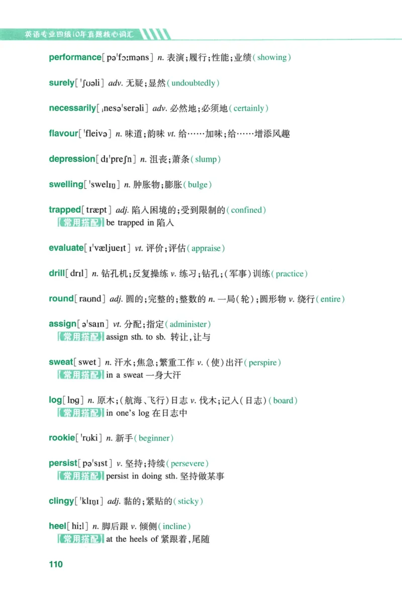 十年专四真题词汇_2025专四专八真题及备考资料_2009-2024专四真题+备考资料_2024专四备考资料合辑（电子书）_24专四词汇_10年真题核心词汇