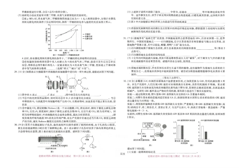 王后雄高考押题预测卷2024老教材理科_2024高考押题卷_22024王hou雄_16王后雄押题_2024年王后雄高考押题预测卷（老教材理科）