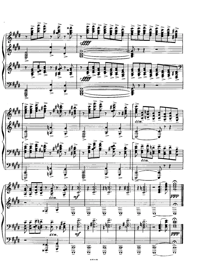 #C小调前奏曲_一万首著名钢琴曲谱哈农贝多芬合集视频教学电子版高清无水印可打印_1古典钢琴知名音乐家谱_拉赫玛尼诺夫钢琴谱全集