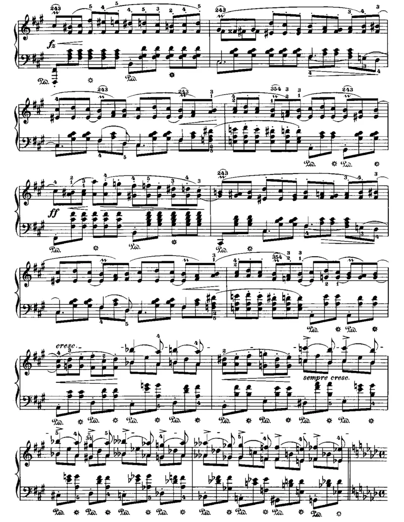 10nocturne-op-32-no-2_一万首著名钢琴曲谱哈农贝多芬合集视频教学电子版高清无水印可打印_1古典钢琴知名音乐家谱_肖邦钢琴谱全集_夜曲2版