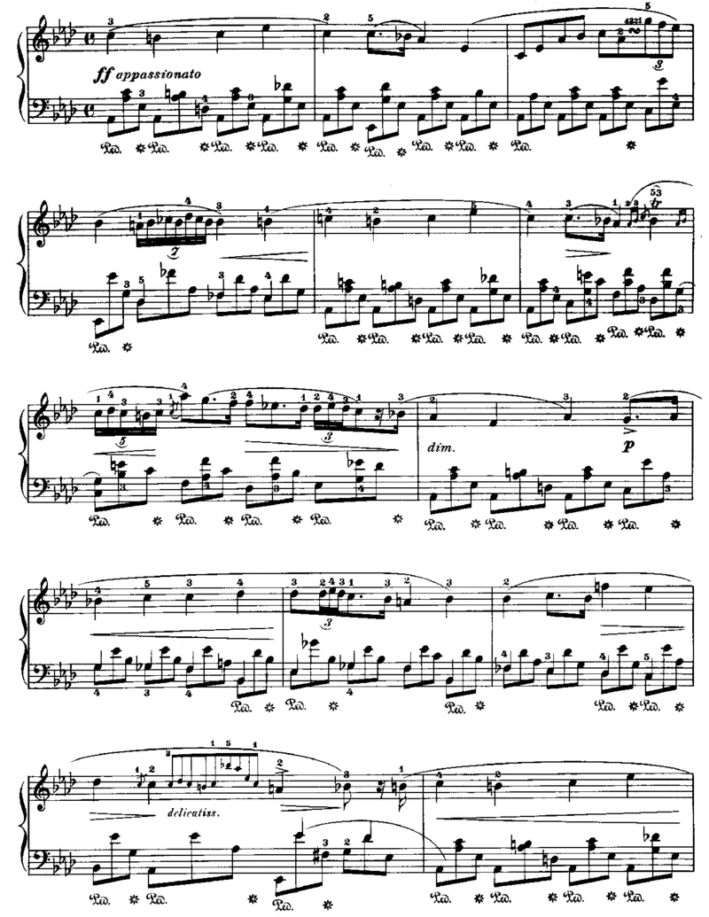 10nocturne-op-32-no-2_一万首著名钢琴曲谱哈农贝多芬合集视频教学电子版高清无水印可打印_1古典钢琴知名音乐家谱_肖邦钢琴谱全集_夜曲2版