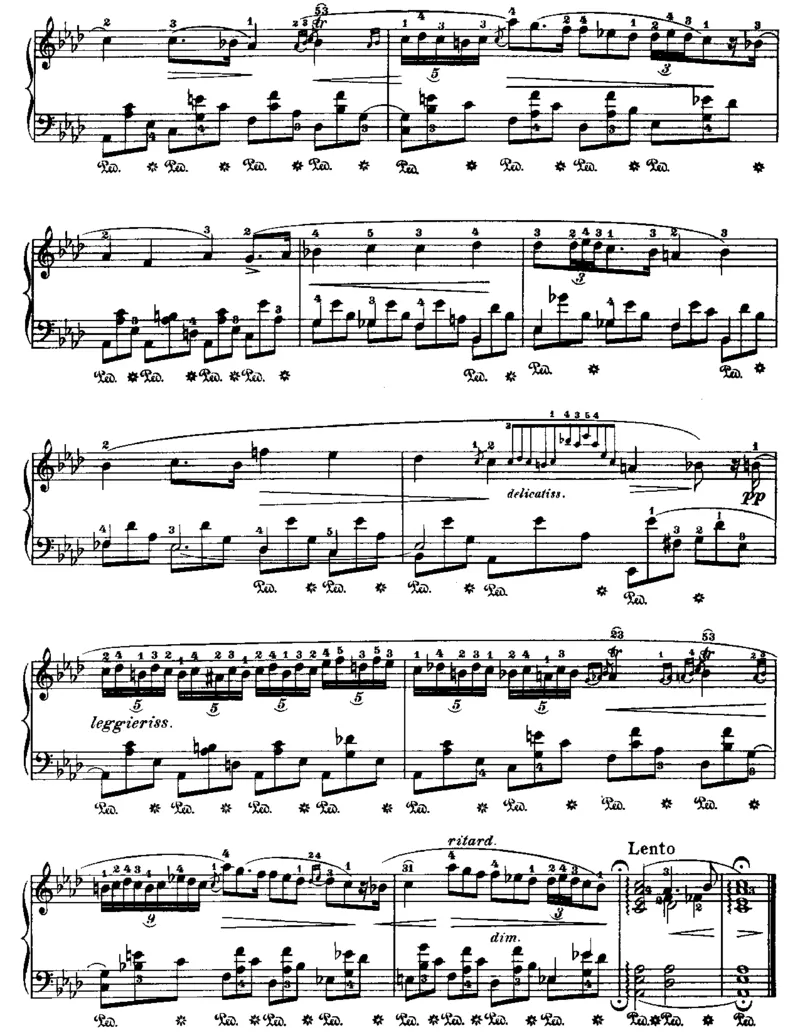 10nocturne-op-32-no-2_一万首著名钢琴曲谱哈农贝多芬合集视频教学电子版高清无水印可打印_1古典钢琴知名音乐家谱_肖邦钢琴谱全集_夜曲2版