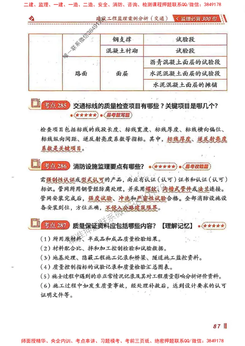 监理必背300句案列分析（交通）_监理工程师_2025监理工程师_2025年监理工程师SVIP_2025年监理交通案例SVIP_02-基础精讲✿高端面授✿深度强化