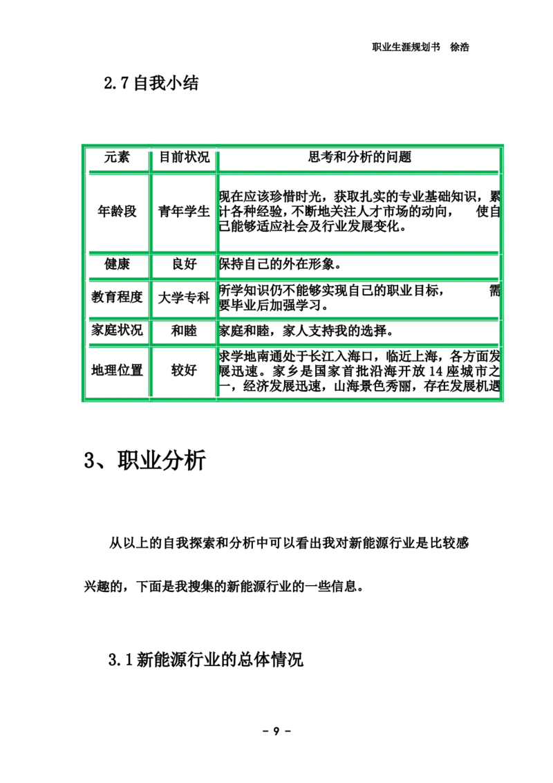 我的职业生涯规划书(含：访谈报告)_E6-职业规划_41机电专业