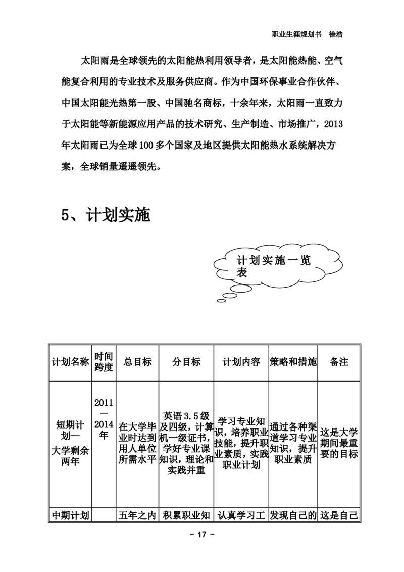 我的职业生涯规划书(含：访谈报告)_E6-职业规划_41机电专业