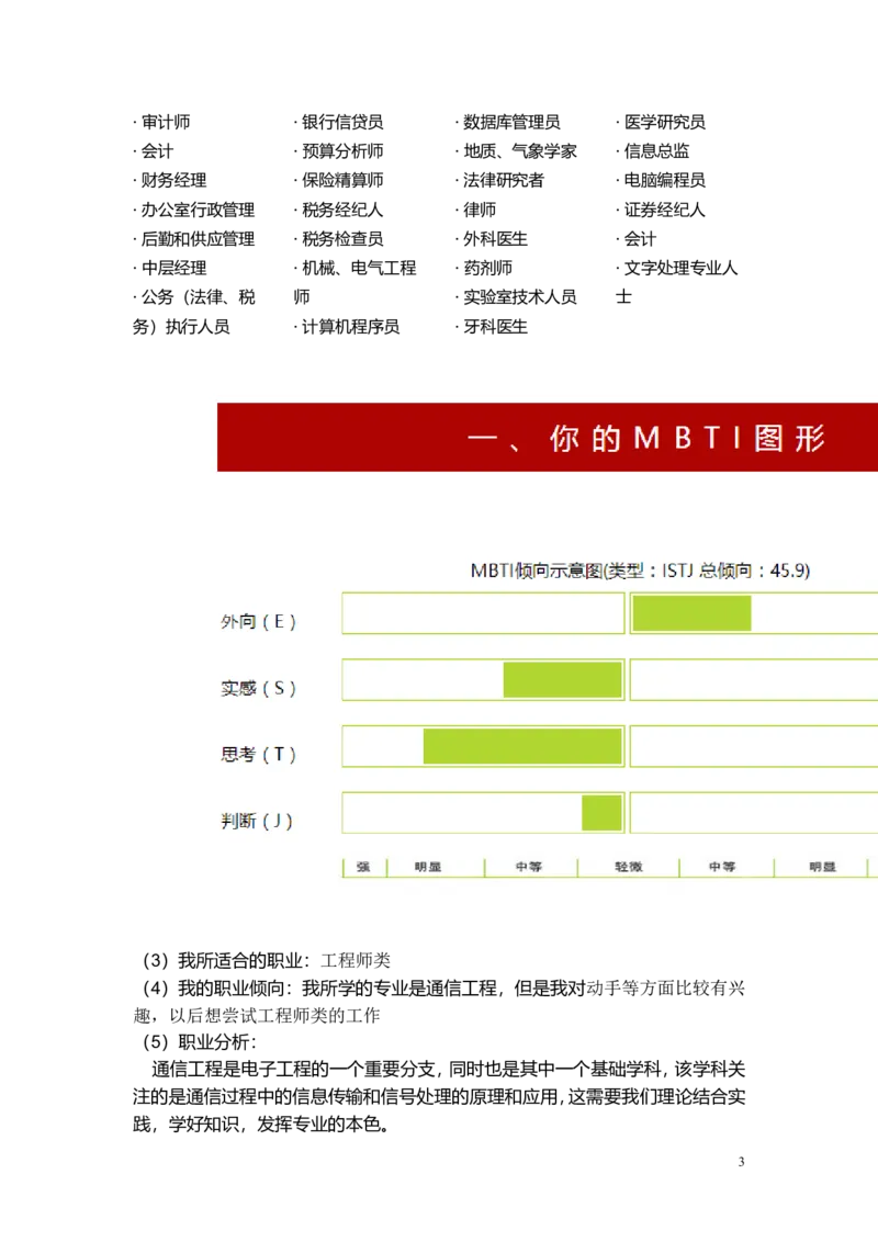 通信工程职业生涯规划书_E6-职业规划_70通信工程专业