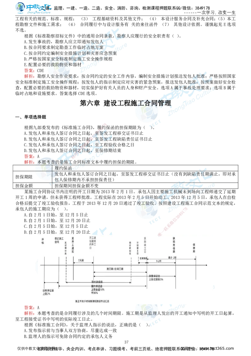 02.2025-监理-合同管理-错题陷阱-打印版讲义_监理工程师_2025监理工程师_2025年监理工程师SVIP_2025年监理合同管理SVIP_03-习题精析✿实战特训✿模考通关_课程讲义
