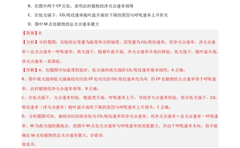 黄金卷03（解析版）-赢在高考&middot;黄金8卷备战2024年高考生物模拟卷（江西专用）_2024高考押题卷_92024赢在高考全系列_（通用版）2024《赢在高考&middot;黄金预测卷》（九科全）各八套