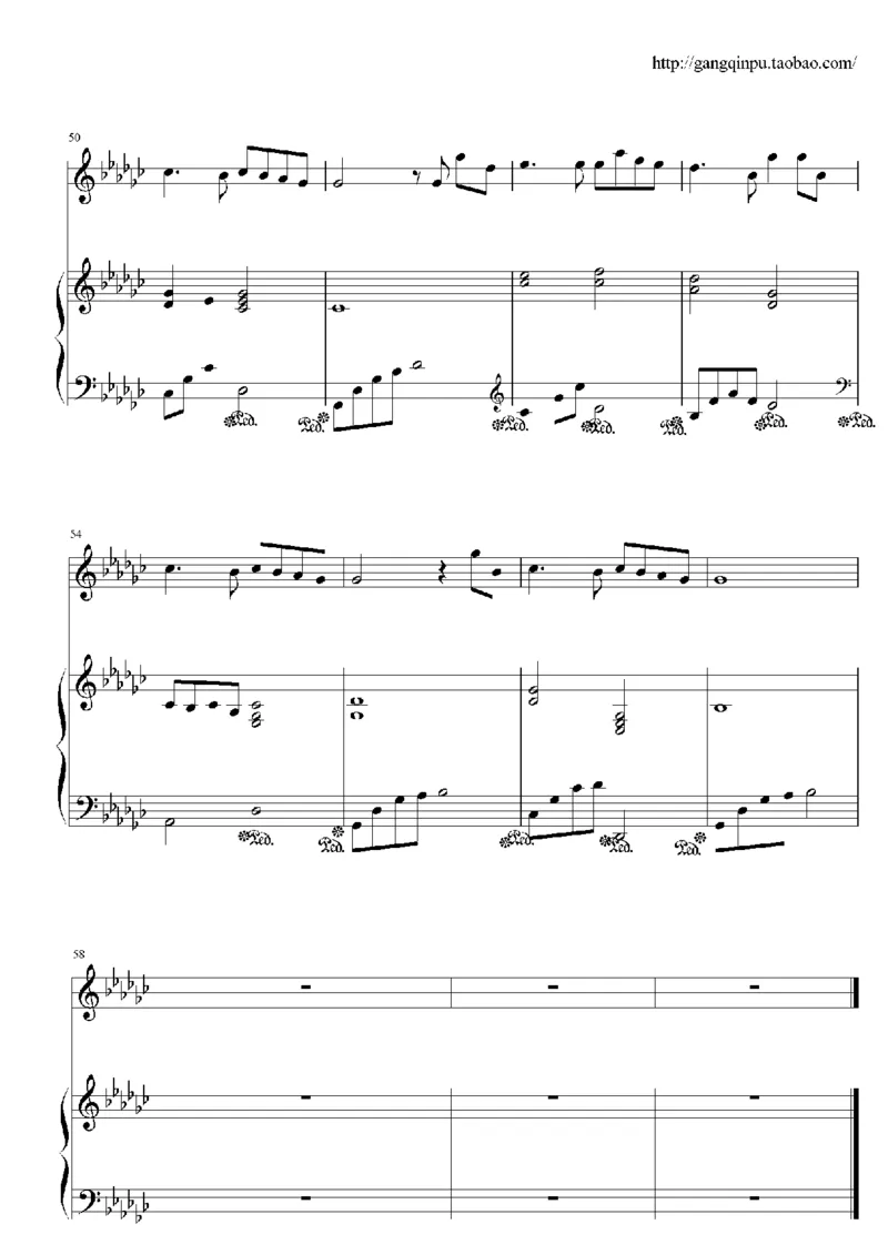 18、王光良（74页，共14首）_一万首著名钢琴曲谱哈农贝多芬合集视频教学电子版高清无水印可打印_3流行音乐谱_流行钢琴谱合集形式_高清PDF无水印