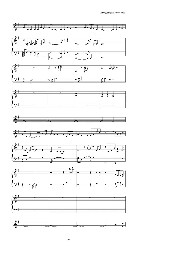 18、王光良（74页，共14首）_一万首著名钢琴曲谱哈农贝多芬合集视频教学电子版高清无水印可打印_3流行音乐谱_流行钢琴谱合集形式_高清PDF无水印