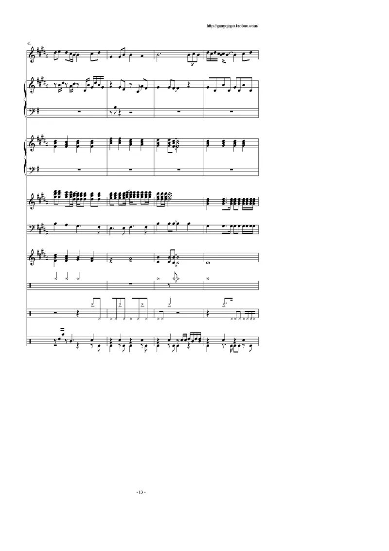 18、王光良（74页，共14首）_一万首著名钢琴曲谱哈农贝多芬合集视频教学电子版高清无水印可打印_3流行音乐谱_流行钢琴谱合集形式_高清PDF无水印