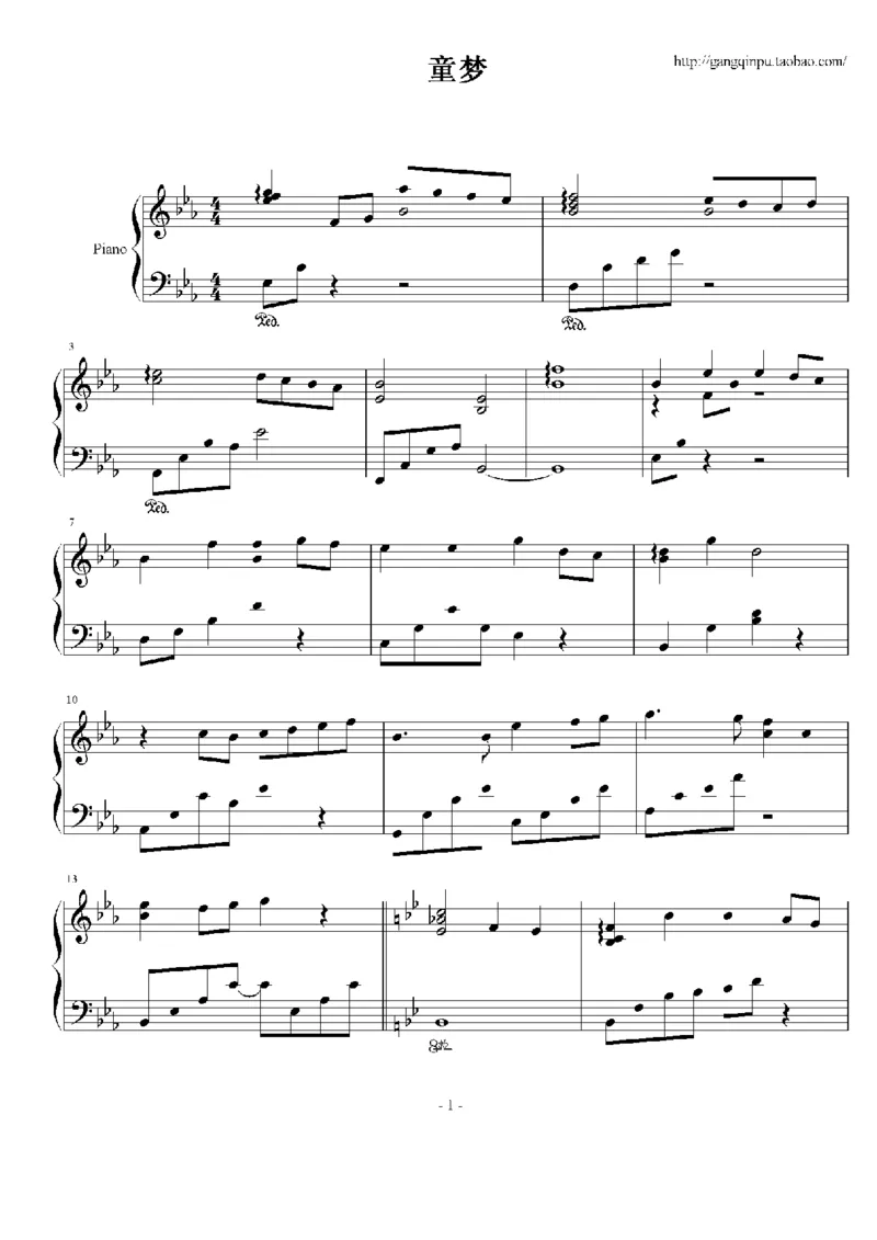 18、王光良（74页，共14首）_一万首著名钢琴曲谱哈农贝多芬合集视频教学电子版高清无水印可打印_3流行音乐谱_流行钢琴谱合集形式_高清PDF无水印