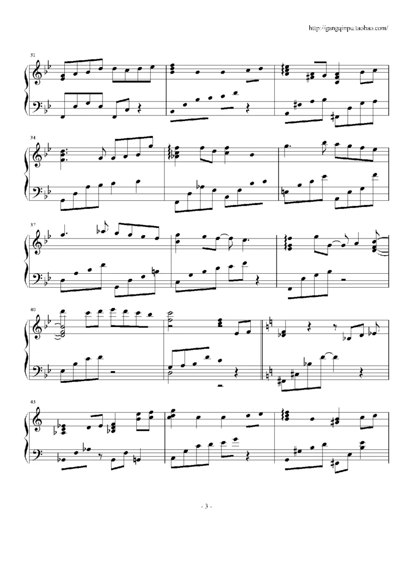 18、王光良（74页，共14首）_一万首著名钢琴曲谱哈农贝多芬合集视频教学电子版高清无水印可打印_3流行音乐谱_流行钢琴谱合集形式_高清PDF无水印