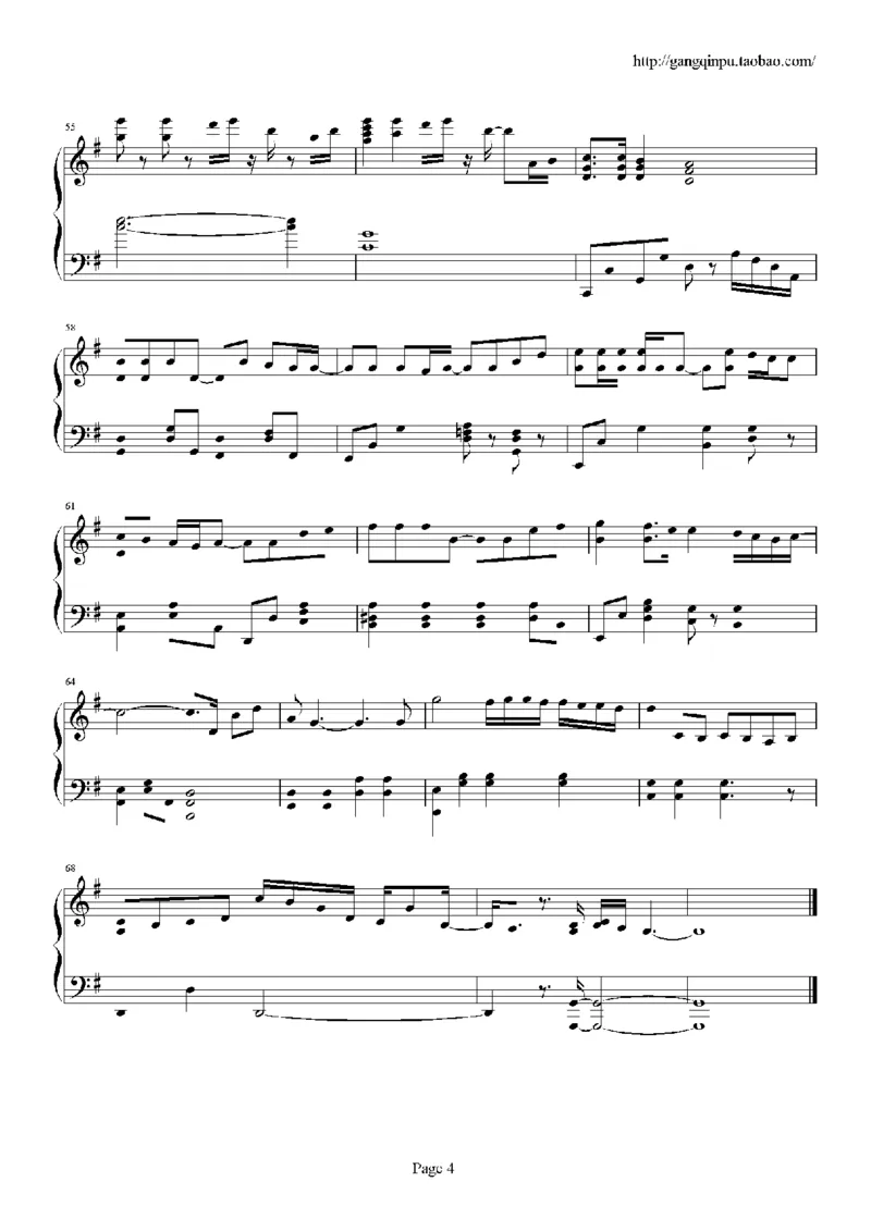 18、王光良（74页，共14首）_一万首著名钢琴曲谱哈农贝多芬合集视频教学电子版高清无水印可打印_3流行音乐谱_流行钢琴谱合集形式_高清PDF无水印