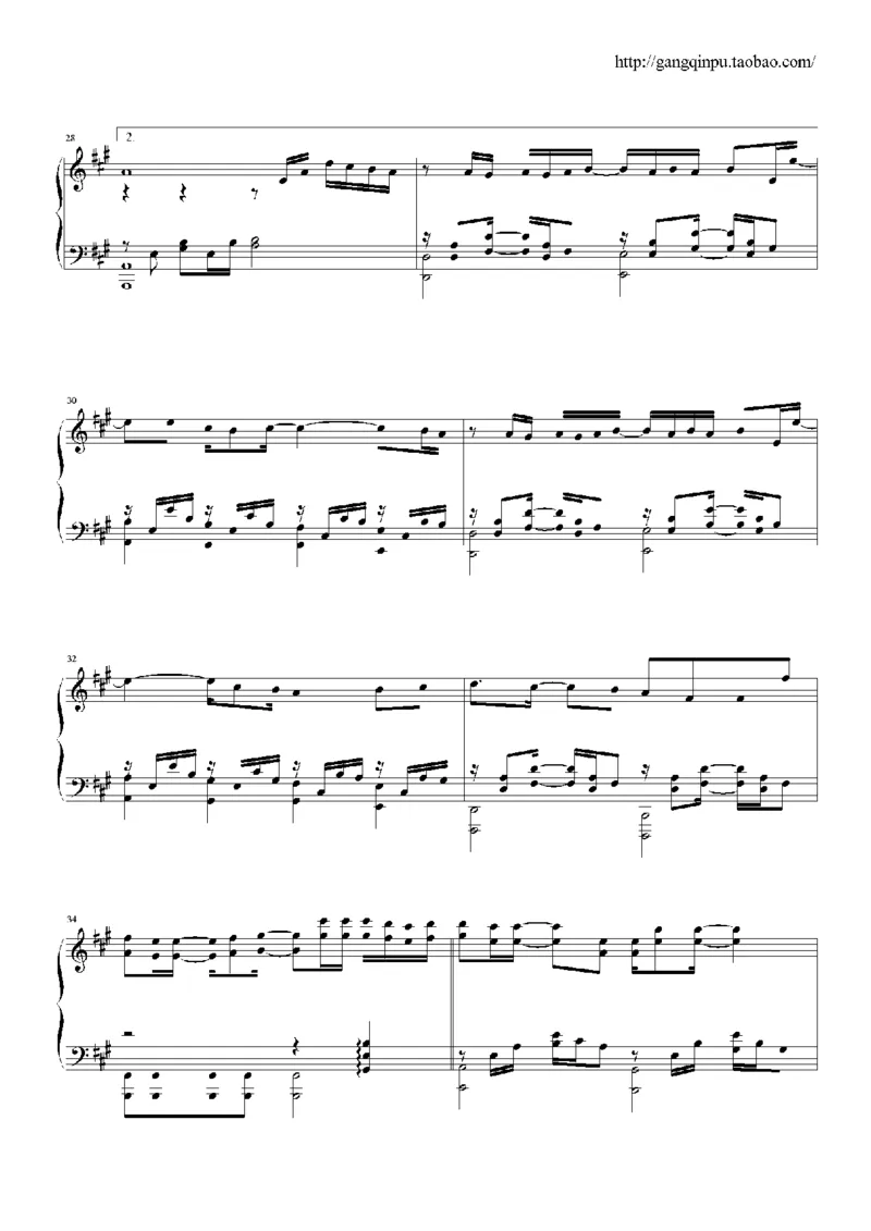 18、王光良（74页，共14首）_一万首著名钢琴曲谱哈农贝多芬合集视频教学电子版高清无水印可打印_3流行音乐谱_流行钢琴谱合集形式_高清PDF无水印