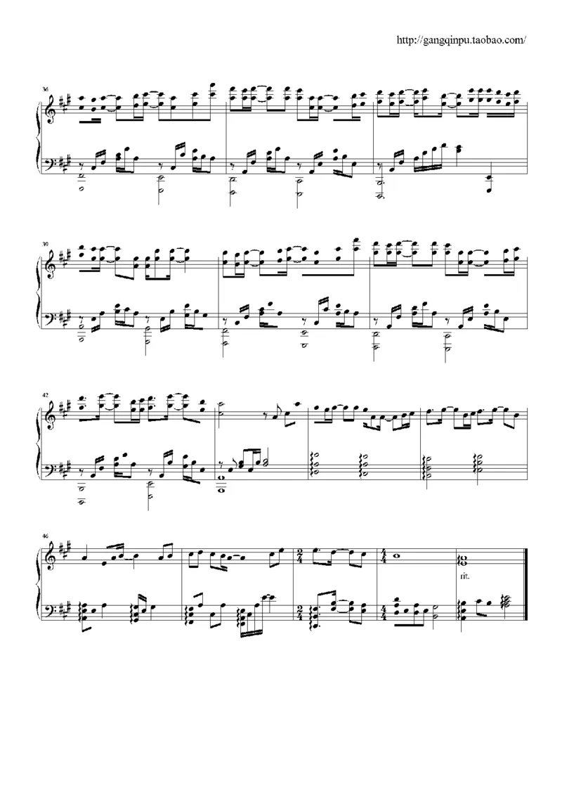 18、王光良（74页，共14首）_一万首著名钢琴曲谱哈农贝多芬合集视频教学电子版高清无水印可打印_3流行音乐谱_流行钢琴谱合集形式_高清PDF无水印