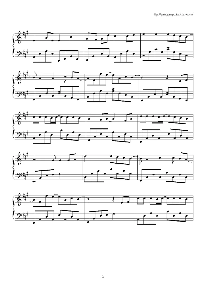 18、王光良（74页，共14首）_一万首著名钢琴曲谱哈农贝多芬合集视频教学电子版高清无水印可打印_3流行音乐谱_流行钢琴谱合集形式_高清PDF无水印
