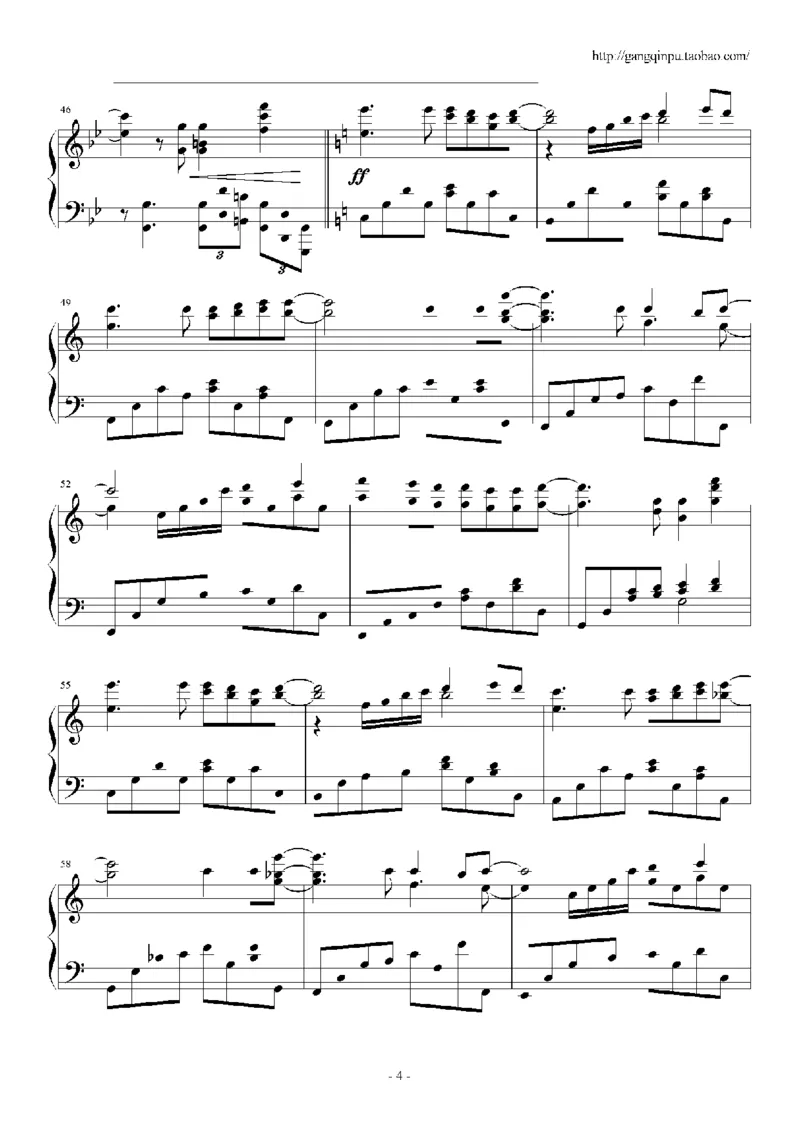 18、王光良（74页，共14首）_一万首著名钢琴曲谱哈农贝多芬合集视频教学电子版高清无水印可打印_3流行音乐谱_流行钢琴谱合集形式_高清PDF无水印