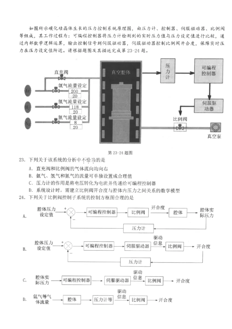 2024届浙江省温州市普通高中高三下学期5月第三次适应性考试技术试题_2024年5月_01按日期_10号_2024届浙江省温州市高三第三次适应性考试