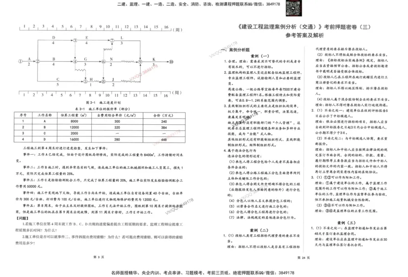 2-建设工程监理案例分析（交通）_监理工程师_2025监理工程师_2025年监理工程师SVIP_2025年监理交通案例SVIP_05-考前密训✿央企特训✿机构普押