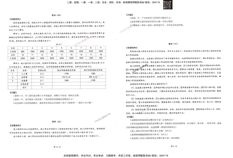 2-建设工程监理案例分析（交通）_监理工程师_2025监理工程师_2025年监理工程师SVIP_2025年监理交通案例SVIP_05-考前密训✿央企特训✿机构普押