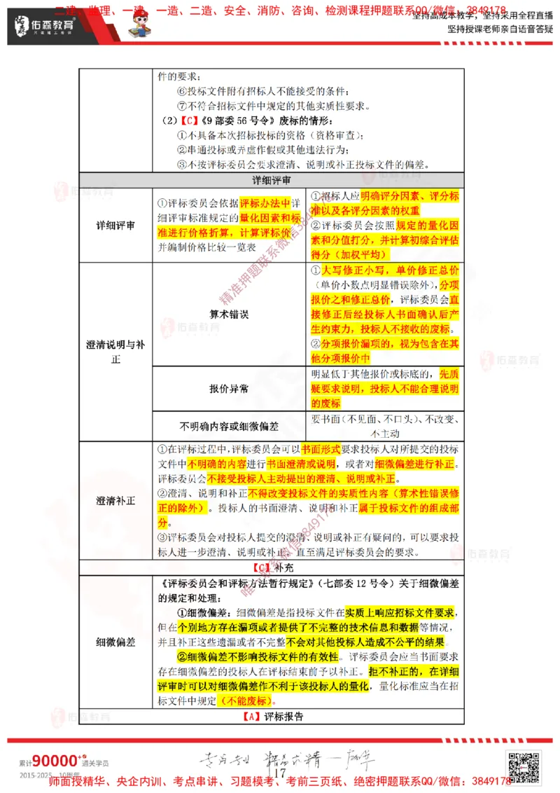 2025.1.4佑森教育叶虎翼授课监理案例《招投标及合同管理》专用讲义，版权所有，侵权必究_监理工程师_2025监理工程师_2025年监理工程师SVIP_2025年监理土建案例SVIP