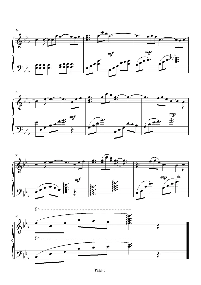 12、邓丽君（105页，共36首）_一万首著名钢琴曲谱哈农贝多芬合集视频教学电子版高清无水印可打印_3流行音乐谱_流行钢琴谱合集形式_高清PDF无水印