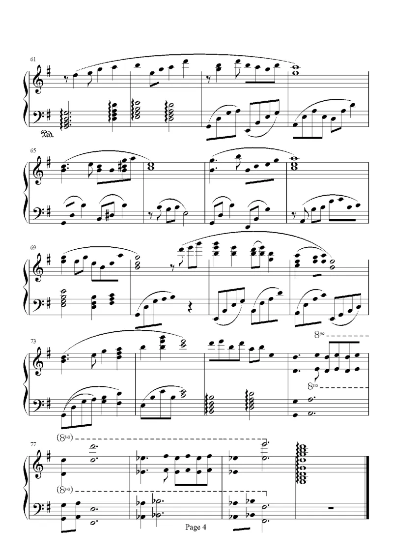 12、邓丽君（105页，共36首）_一万首著名钢琴曲谱哈农贝多芬合集视频教学电子版高清无水印可打印_3流行音乐谱_流行钢琴谱合集形式_高清PDF无水印