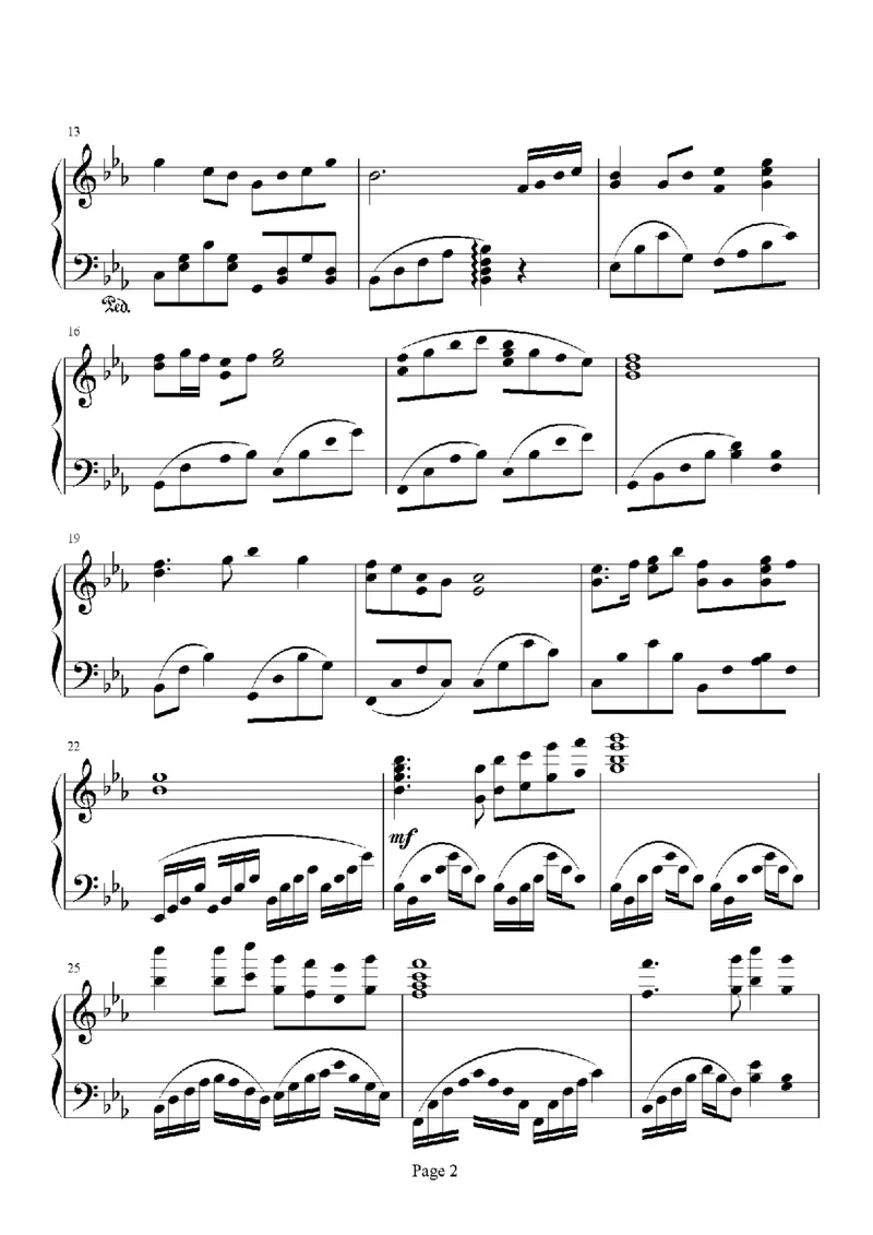 12、邓丽君（105页，共36首）_一万首著名钢琴曲谱哈农贝多芬合集视频教学电子版高清无水印可打印_3流行音乐谱_流行钢琴谱合集形式_高清PDF无水印