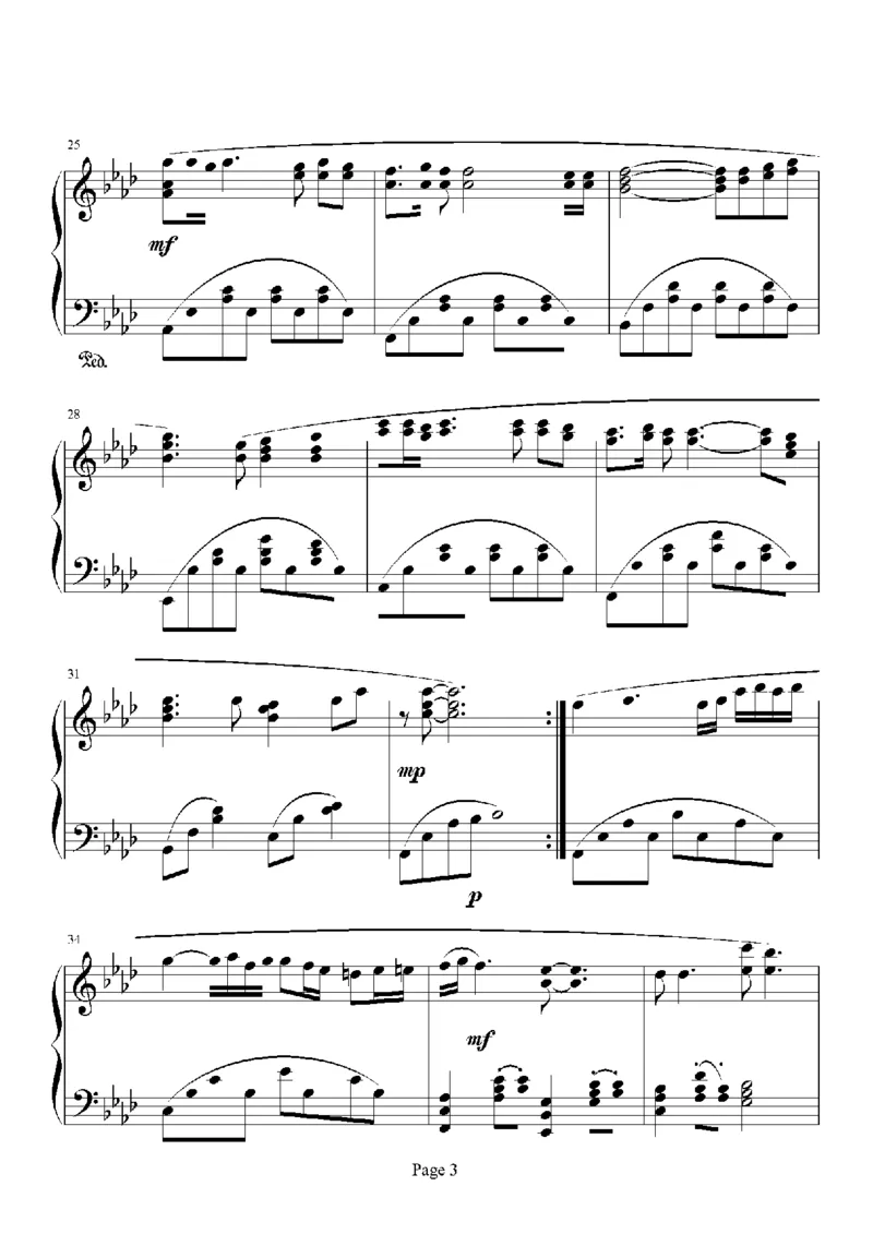 12、邓丽君（105页，共36首）_一万首著名钢琴曲谱哈农贝多芬合集视频教学电子版高清无水印可打印_3流行音乐谱_流行钢琴谱合集形式_高清PDF无水印