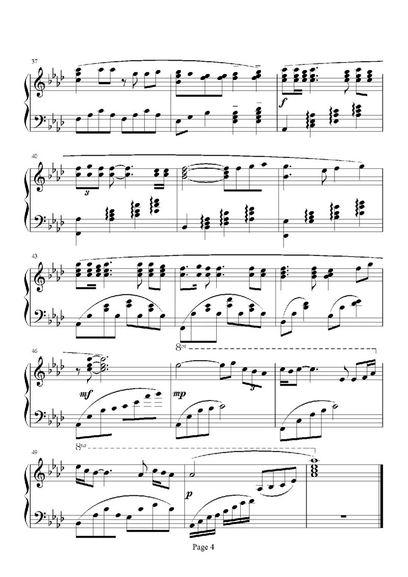 12、邓丽君（105页，共36首）_一万首著名钢琴曲谱哈农贝多芬合集视频教学电子版高清无水印可打印_3流行音乐谱_流行钢琴谱合集形式_高清PDF无水印