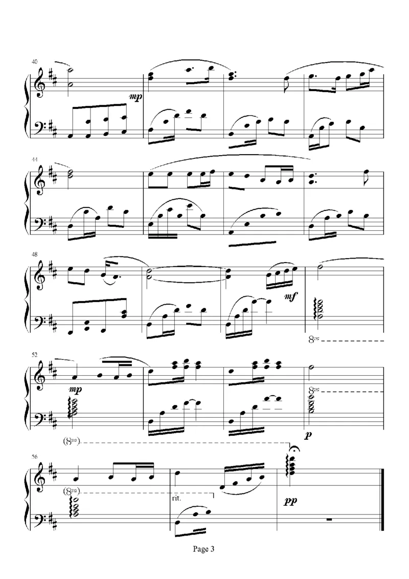 12、邓丽君（105页，共36首）_一万首著名钢琴曲谱哈农贝多芬合集视频教学电子版高清无水印可打印_3流行音乐谱_流行钢琴谱合集形式_高清PDF无水印