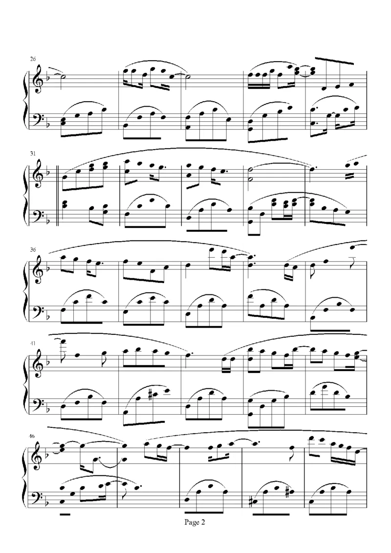 12、邓丽君（105页，共36首）_一万首著名钢琴曲谱哈农贝多芬合集视频教学电子版高清无水印可打印_3流行音乐谱_流行钢琴谱合集形式_高清PDF无水印